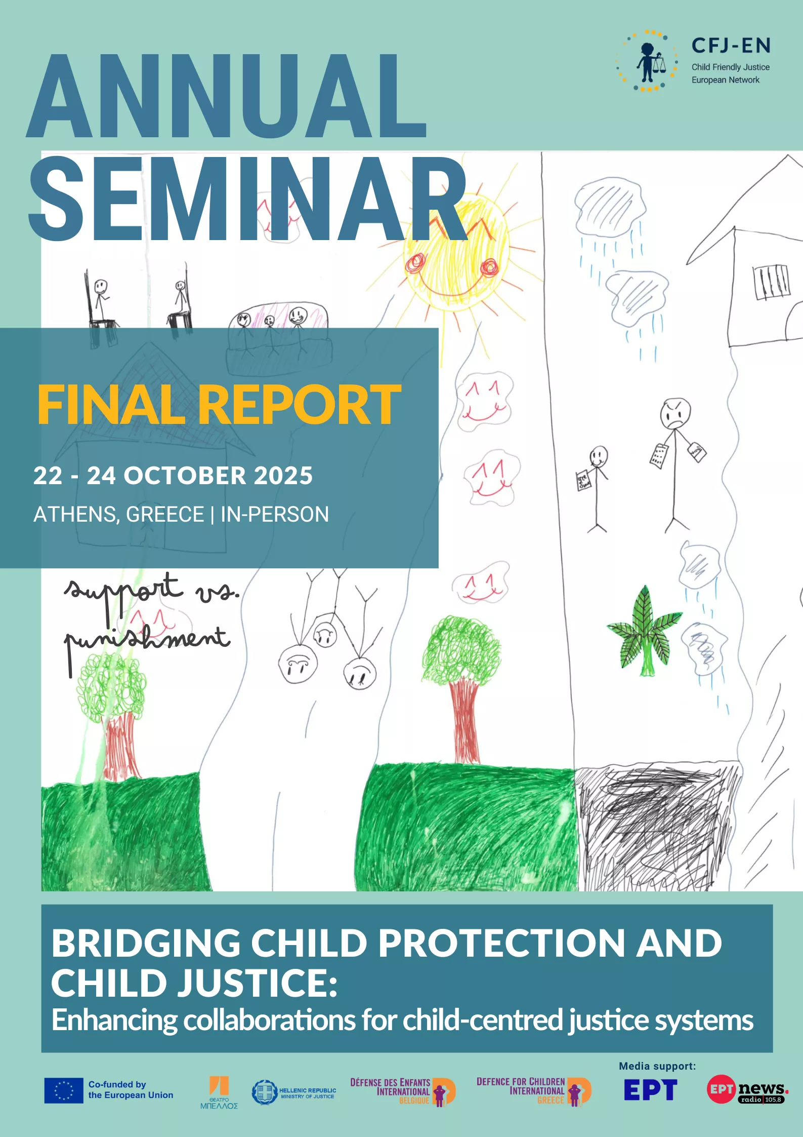 Bridging Child Protection and Child Justice: Enhancing collaborations for child-centred justice systems - CFJ-EN Annual Seminar 2025 Report